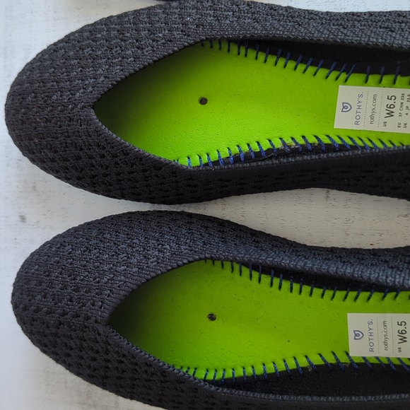 ❤️ ROTHYS HONEYCOMB ROUND TOE WOMEN'S FLATS SHOES - Picture 9 of 15